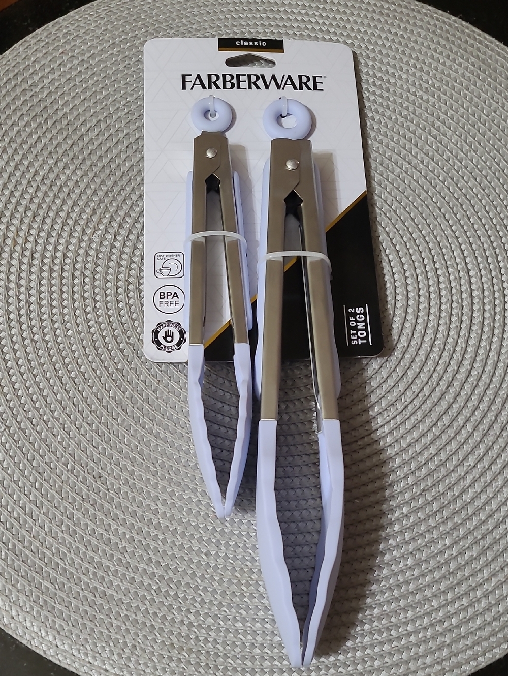 Farberware Stainless Steel Tong Set